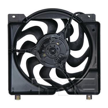 1998 Jeep Cherokee Dual Radiator and Condenser Fan Assembly TY 620560