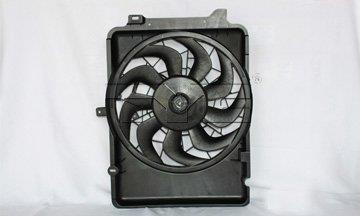 1993 Ford Taurus Dual Radiator and Condenser Fan Assembly TY 620640