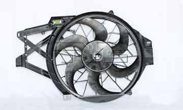 Dual Radiator and Condenser Fan Assembly TY 620650