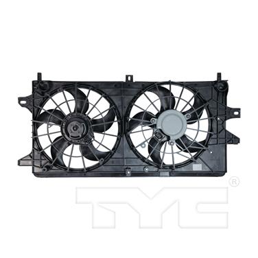 2004 Chevrolet Monte Carlo Dual Radiator and Condenser Fan Assembly TY 621360