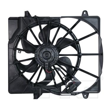 Dual Radiator and Condenser Fan Assembly TY 621690