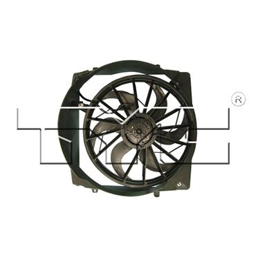 2006 Jeep Liberty Dual Radiator and Condenser Fan Assembly TY 622690