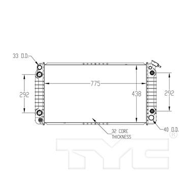 Radiator TY 856