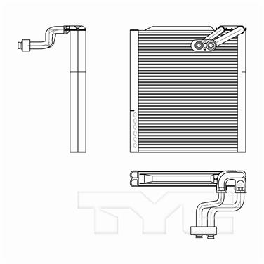 2011 Hyundai Sonata A/C Evaporator Core TY 97306