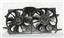 2000 Chevrolet Malibu Dual Radiator and Condenser Fan Assembly TY 620090