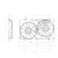 Dual Radiator and Condenser Fan Assembly TY 622670