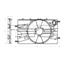 Dual Radiator and Condenser Fan Assembly TY 622890
