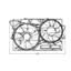 Dual Radiator and Condenser Fan Assembly TY 623040