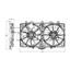 Dual Radiator and Condenser Fan Assembly TY 623300