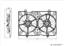 Dual Radiator and Condenser Fan Assembly TY 623490