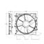 Dual Radiator and Condenser Fan Assembly TY 623520