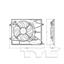 Dual Radiator and Condenser Fan Assembly TY 623590