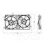 Dual Radiator and Condenser Fan Assembly TY 623690