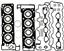 Engine Cylinder Head Gasket Set VG HS54617