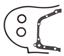 Engine Timing Cover Gasket Set VG JV992