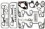 Engine Intake Manifold Gasket Set VG MIS16166