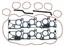 Engine Intake Manifold Gasket Set VG MS16294