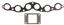 Intake and Exhaust Manifolds Combination Gasket VG MS18632