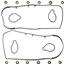 Engine Valve Cover Gasket Set VG VS50304