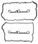 Engine Valve Cover Gasket Set VG VS50493