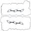 Engine Valve Cover Gasket Set VG VS50561