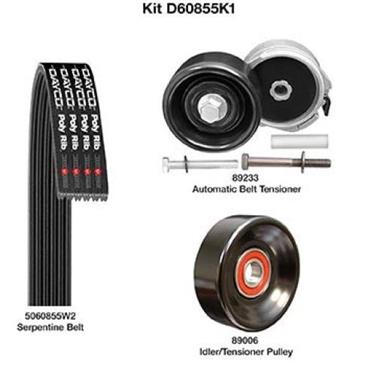 Serpentine Belt Drive Component Kit DY D60855K1