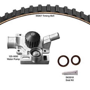 Engine Timing Belt Kit with Water Pump DY WP067K2AS