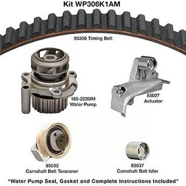 Engine Timing Belt Kit with Water Pump DY WP306K1AM