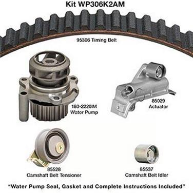 Engine Timing Belt Kit with Water Pump DY WP306K2AM