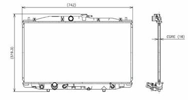 Radiator NP 221-3236