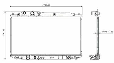 Radiator NP 221-3250