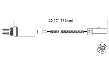 Oxygen Sensor O2 250-21007