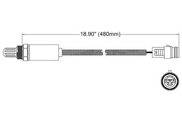 Oxygen Sensor O2 250-21009