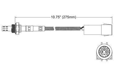 Oxygen Sensor O2 250-23001