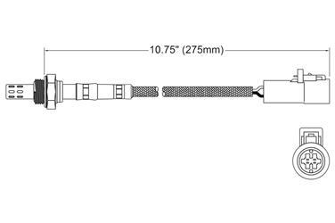 Oxygen Sensor O2 250-23002