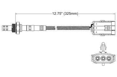 Oxygen Sensor O2 250-23003