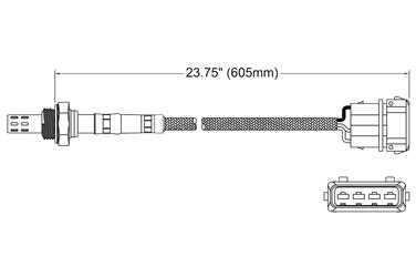 Oxygen Sensor O2 250-23013