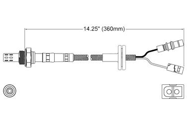 Oxygen Sensor O2 250-23063