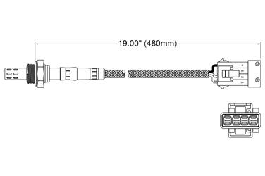 Oxygen Sensor O2 250-23078