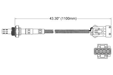 Oxygen Sensor O2 250-23079