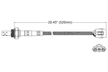 Oxygen Sensor O2 250-23086