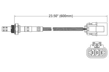 Oxygen Sensor O2 250-23087