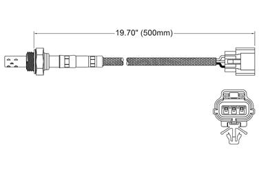 Oxygen Sensor O2 250-23095