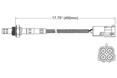 Oxygen Sensor O2 250-23128