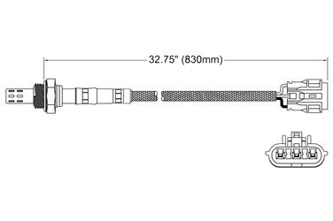 Oxygen Sensor O2 250-23132