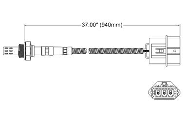 Oxygen Sensor O2 250-23135