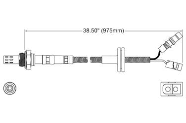 Oxygen Sensor O2 250-23163