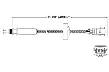 Oxygen Sensor O2 250-23505