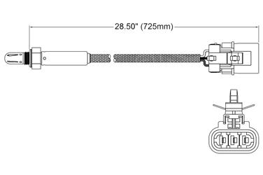 Oxygen Sensor O2 250-23509