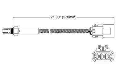 Oxygen Sensor O2 250-23510